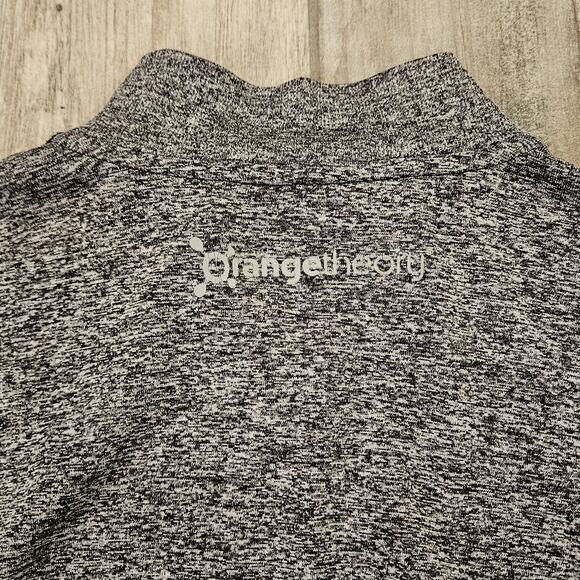Orange Theory Track Jacket Womens S Fitted Lightweight Athletic Grey Full Zip - Picture 7 of 9